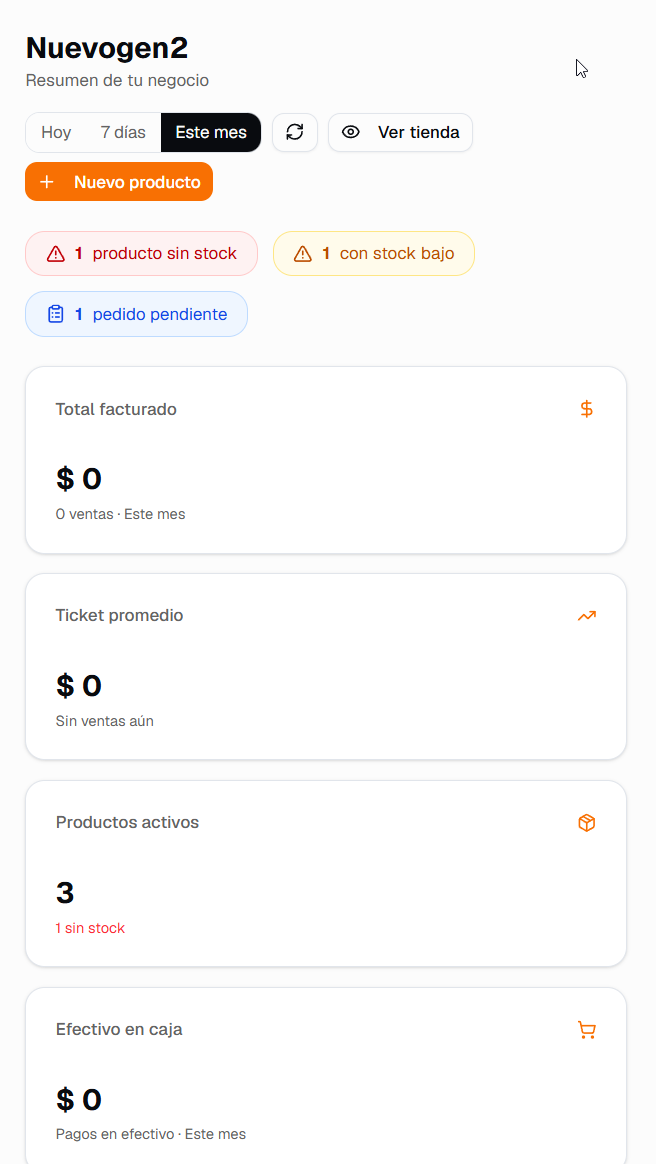 RedVivo — tienda online desde el celular